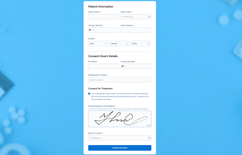 Digital Signature in SureForms